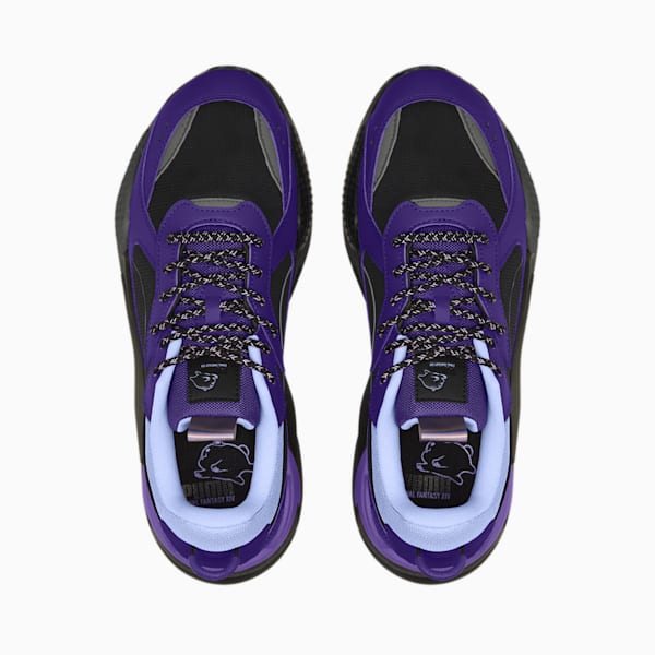 Tenis de e-sports PUMA x FINAL FANTASY XIV RS-X, Purple Charcoal-PUMA Black-Electric Orchid, extralarge